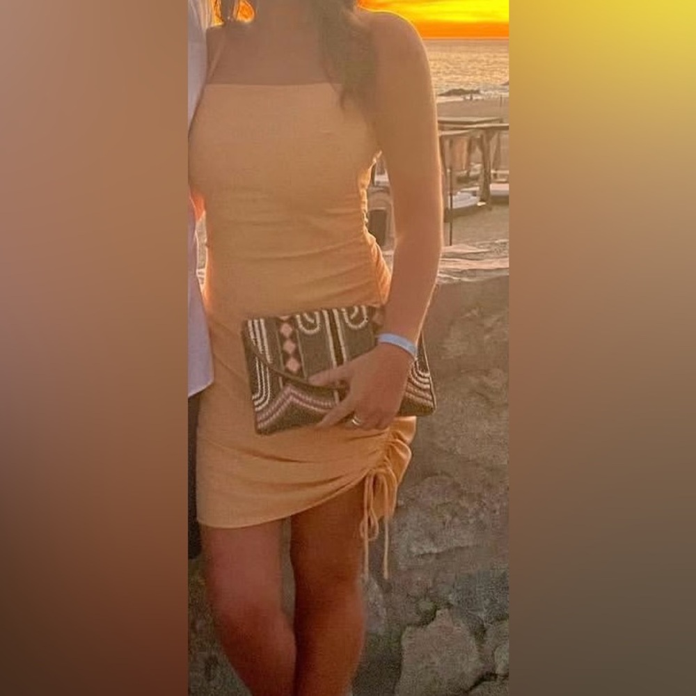 Orange dress